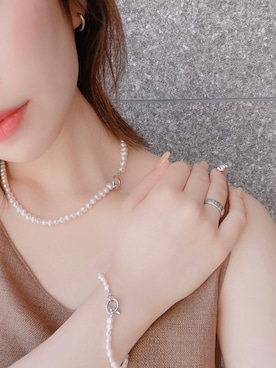 「アイテム（ピアス（片耳用））」を使った、blackdiaoceanさん（レディース・158cm）の夏コーディネート