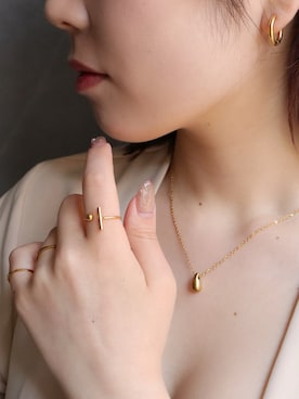 「リング」｜blackdiaoceanさん（レディース・153cm）の春コーディネート