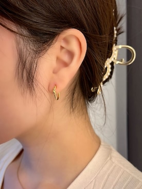 「ニット/セーター」｜「アイテム（アクセサリー）」を使った、blackdiaoceanさん（レディース・148cm）の冬コーディネート