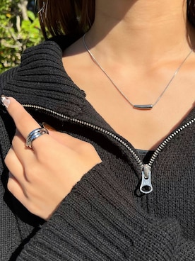 「リング」｜blackdiaoceanさん（レディース・153cm）の秋コーディネート