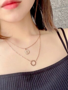 「アイテム（ゴールド系）」を使った、blackdiaoceanさん（レディース・148cm）の秋コーディネート