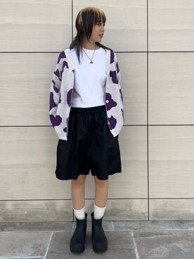 「L.H.P（エルエイチピー）のアイテム（トップス）」を使った、顔さん（レディース・163cm）の春コーディネート