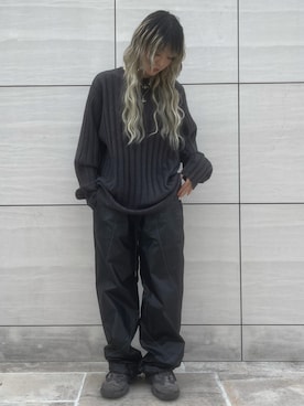 「ADD SEOUL（エーディーディーソウル）のアイテム」を使った、顔さん（レディース・163cm）の秋コーディネート