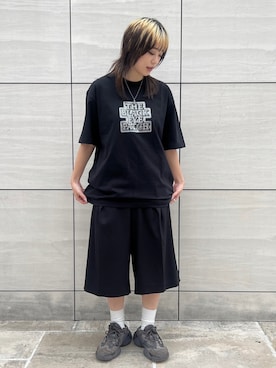 「BlackEyePatch（ブラックアイパッチ）のアイテム」を使った、顔さん（レディース・163cm）の春コーディネート