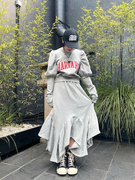 顔さん（レディース・163cm）の冬コーディネート