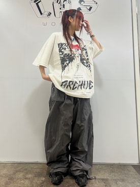 「DANKE SCHON（ダンケシェーン）のアイテム」を使った、顔さん（レディース・163cm）の春コーディネート