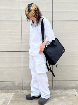 「TELFAR」｜顔さん（レディース・163cm）の春コーディネート