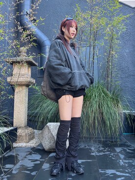 顔さん（レディース・163cm）の冬コーディネート