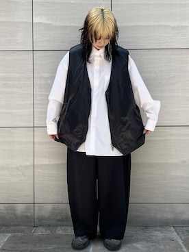 「ADD SEOUL（エーディーディーソウル）のアイテム」を使った、顔さん（レディース・163cm）の春コーディネート