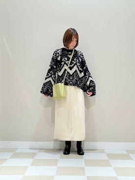 asanofさん（レディース・160cm）の冬コーディネート