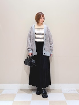 「ITEMS URBANRESEARCH（アイテムズ アーバンリサーチ）のアイテム」を使った、asanofさん（レディース・160cm）の秋コーディネート