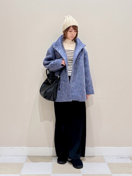 洗濯可』アウトリンキングVネックニット（ニット/セーター）｜ITEMS