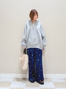 「ITEMS URBANRESEARCH（アイテムズ アーバンリサーチ）のアイテム」を使った、asanofさん（レディース・160cm）の秋コーディネート