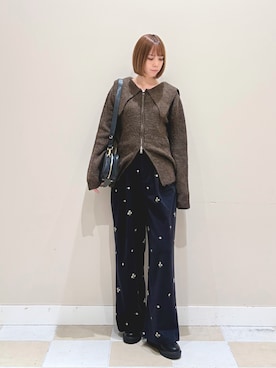 「ITEMS URBANRESEARCH（アイテムズ アーバンリサーチ）のアイテム」を使った、asanofさん（レディース・160cm）の冬コーディネート