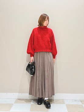 「ニット/セーター」｜asanofさん（レディース・160cm）の秋コーディネート