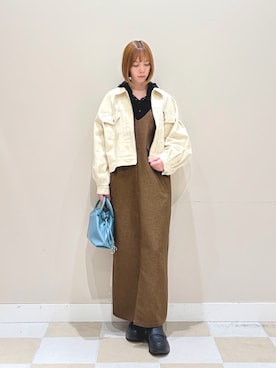 「ITEMS URBANRESEARCH（アイテムズ アーバンリサーチ）のアイテム」を使った、asanofさん（レディース・160cm）の春コーディネート