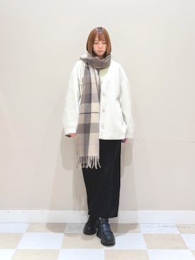 asanofさん（レディース・160cm）の冬コーディネート