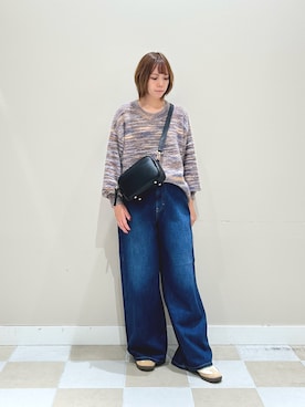 「LEE」｜asanofさん（レディース・160cm）の秋コーディネート