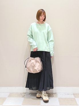 asanofさん（レディース・160cm）の春コーディネート