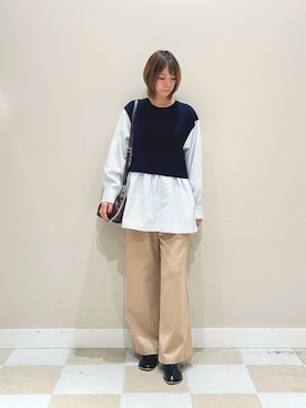 asanofさん（レディース・160cm）の秋コーディネート