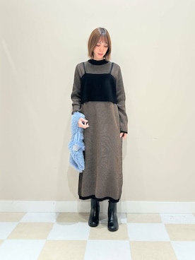 asanofさん（レディース・160cm）の冬コーディネート