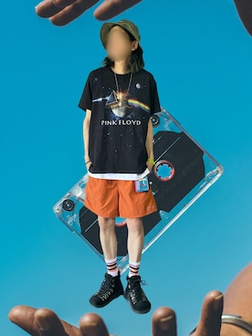 「アイテム（コインケース）」を使った、噂のキーマンさん（メンズ・170cm）の夏コーディネート