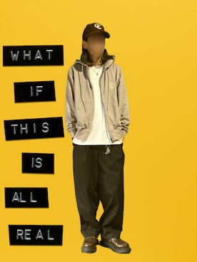 「アイテム（アクセサリー）」を使った、噂のキーマンさん（メンズ・170cm）の秋コーディネート