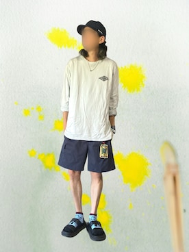 「niko and...（ニコアンド）のアイテム（ウォレットチェーン）」を使った、噂のキーマンさん（メンズ・170cm）の秋コーディネート