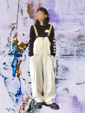 「アイテム（モカシン/デッキシューズ）」を使った、噂のキーマンさん（メンズ・170cm）の秋コーディネート