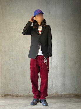 噂のキーマンさん（メンズ・170cm）の春コーディネート