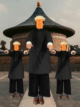 「ABAHOUSE（アバハウス）のアイテム」を使った、噂のキーマンさん（メンズ・170cm）の冬コーディネート