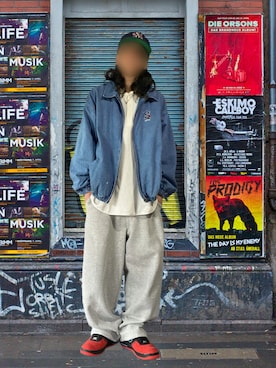 「アイテム（帽子）」を使った、噂のキーマンさん（メンズ・170cm）の春コーディネート