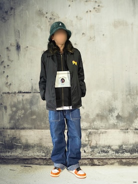 「APPLEBUM（アップルバム）のアイテム」を使った、噂のキーマンさん（メンズ・170cm）の冬コーディネート