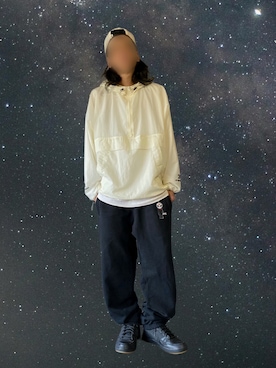 「アイテム（ナイロンジャケット）」を使った、噂のキーマンさん（メンズ・170cm）の秋コーディネート