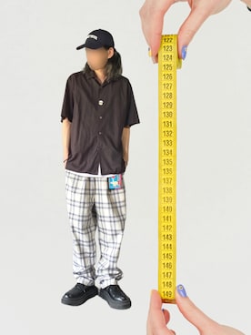 「アイテム（ローファー）」を使った、噂のキーマンさん（メンズ・170cm）の夏コーディネート