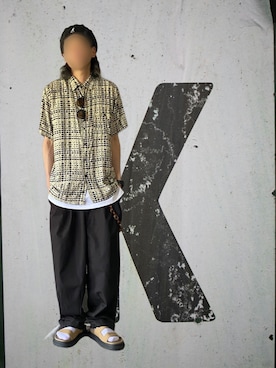 「アイテム（腕時計）」を使った、噂のキーマンさん（メンズ・170cm）の夏コーディネート