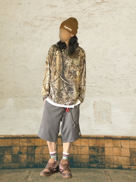 「Carhartt(カーハート)のアイテム」を使った、噂のキーマンさん(メンズ・170cm)の秋コーディネート