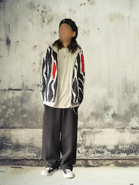 「アイテム（ハンチング/ベレー帽）」を使った、噂のキーマンさん（メンズ・170cm）の冬コーディネート