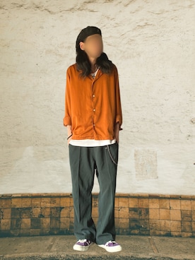 「Lui's（ルイス）のアイテム」を使った、噂のキーマンさん（メンズ・170cm）の秋コーディネート
