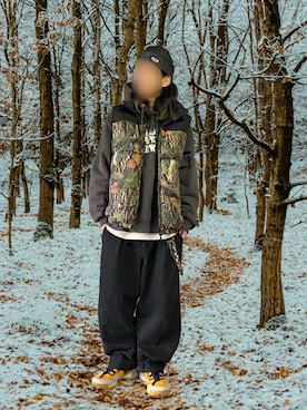 噂のキーマンさんのコーディネート