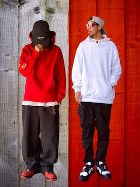 「アイテム（ブレスレット）」を使った、噂のキーマンさん（メンズ・170cm）の秋コーディネート