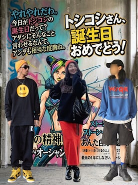 「Gramicci（グラミチ）のアイテム」を使った、噂のキーマンさん（メンズ・170cm）の春コーディネート