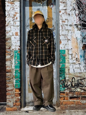 「アイテム（ジャケット/アウター）」を使った、噂のキーマンさん（メンズ・170cm）の冬コーディネート