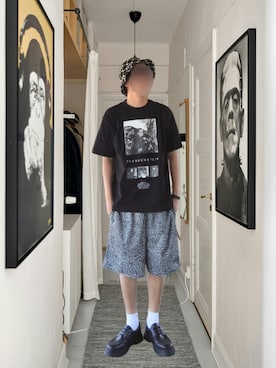 「ハーフパンツ」｜噂のキーマンさん（メンズ・170cm）の夏コーディネート