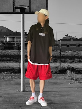 噂のキーマンさん（メンズ・170cm）の夏コーディネート