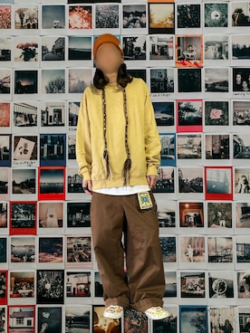 「XLARGE（エクストララージ）のアイテム」を使った、噂のキーマンさん（メンズ・170cm）の冬コーディネート