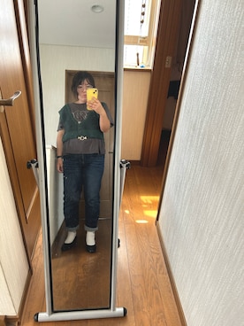 「H&M（エイチ・アンド・エム）のアイテム」を使った、ttkanadmさん（レディース・154cm）の秋コーディネート