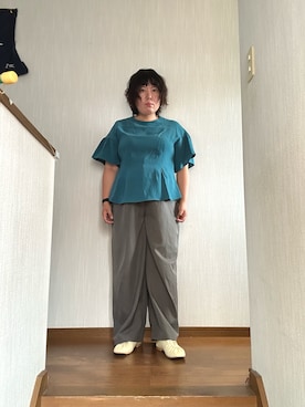 「CITEN（シテン）のアイテム」を使った、ttkanadmさん（レディース・154cm）の夏コーディネート