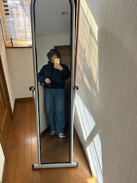 「H&M（エイチ・アンド・エム）のアイテム（ジャケット/アウター）」を使った、ttkanadmさん（レディース・154cm）の冬コーディネート