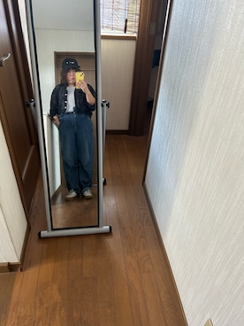 「アイテム（その他アウター、ブラック系）」を使った、ttkanadmさん（レディース・154cm）の夏コーディネート